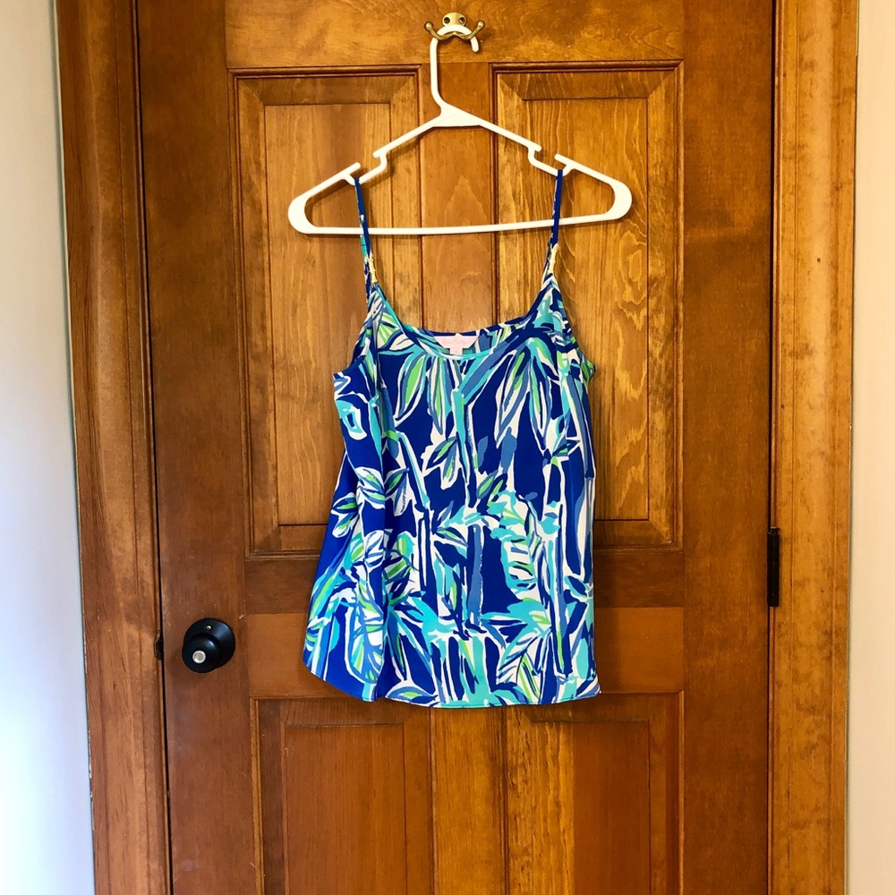 Lilly Pulitzer silk tank